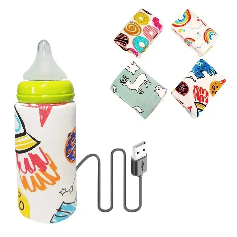 Temperature-Control USB Portable Baby Milk Warmer