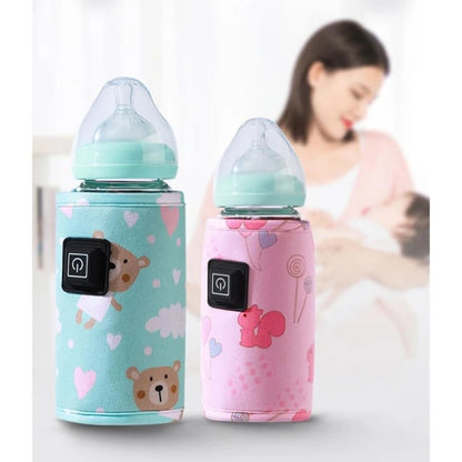 Temperature-Control USB Portable Baby Milk Warmer
