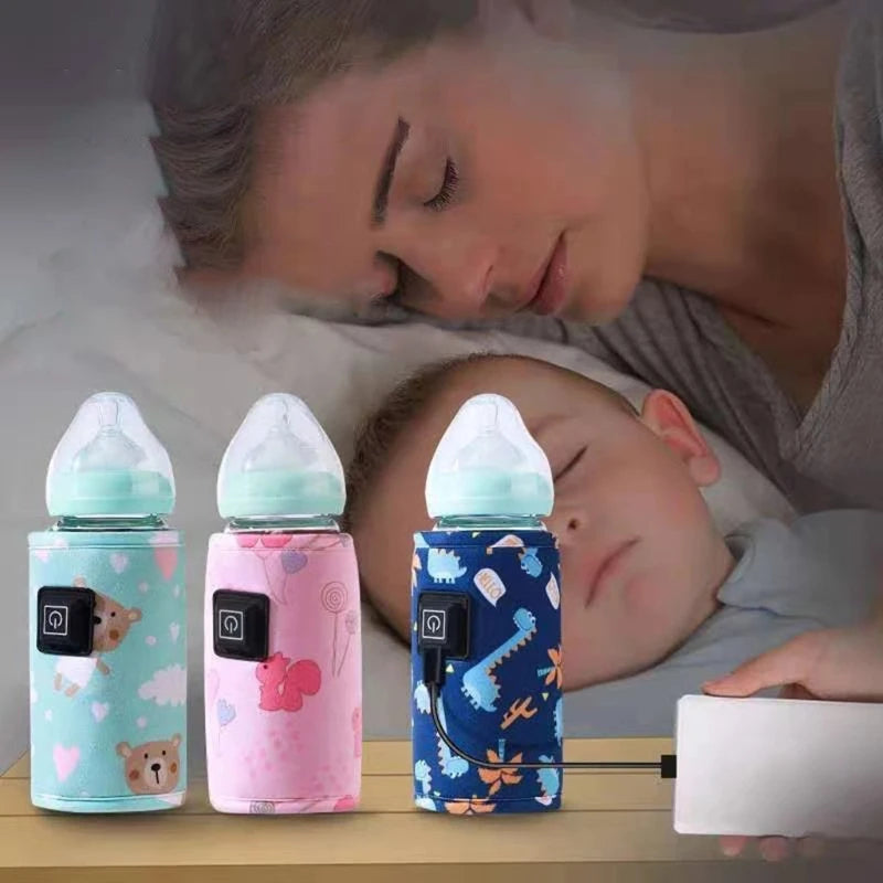 Temperature-Control USB Portable Baby Milk Warmer