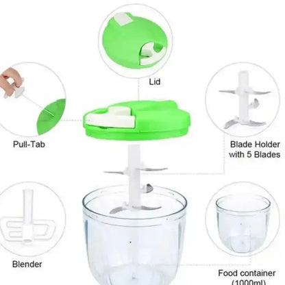 Manual Vegetable Chopper | Fast & Easy Cutting