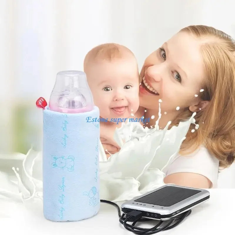 Temperature-Control USB Portable Baby Milk Warmer