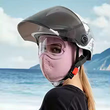 Full-Face Riding Mask for Wind, Dust & Protection