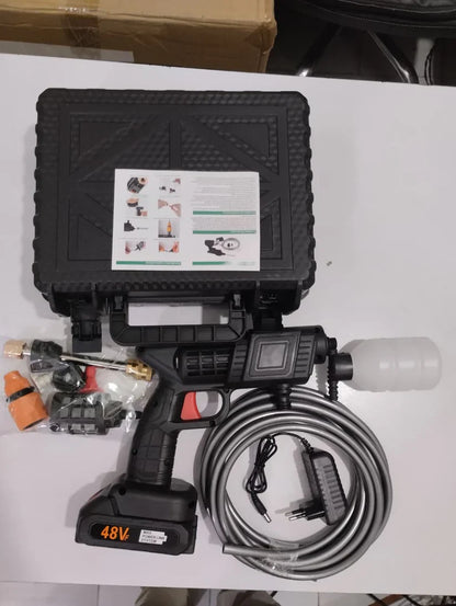 Rechargeable Wireless Car Wash Machine Cordless High Pressure Spray Gun