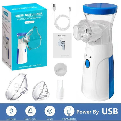 Portable Mesh Nebulizer Machine for Kids & Adults